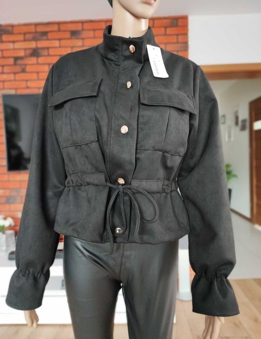 Narzutka damska, wiązana w pasie r.XL wyprzedaż