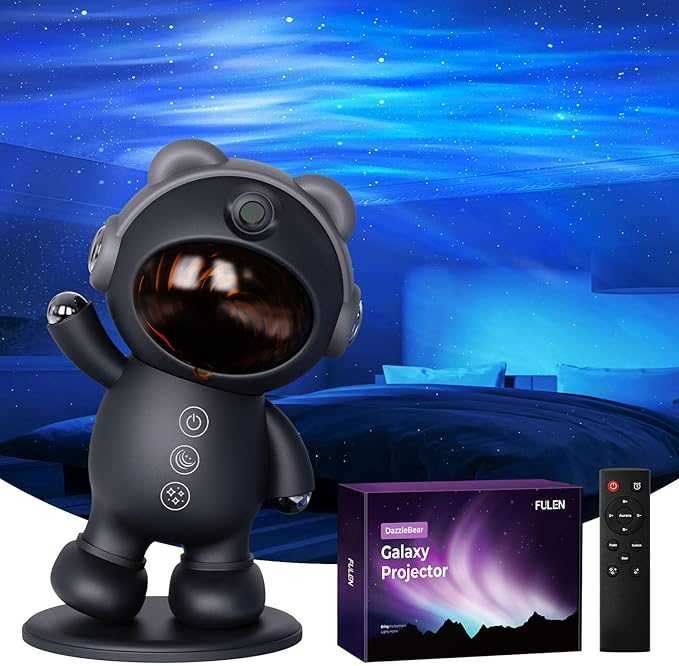 FULEN Projektor gwiaździste niebo, lampka nocna LED