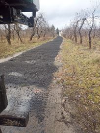 Żużel Gruby Szlaka Kruszywa Piach Żwir Destrukt Do Utwardzenia