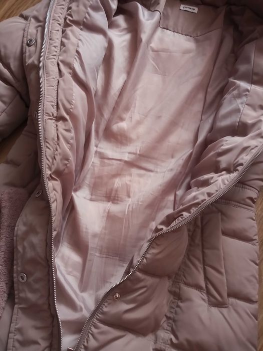 Kurtka damska kremowa zima