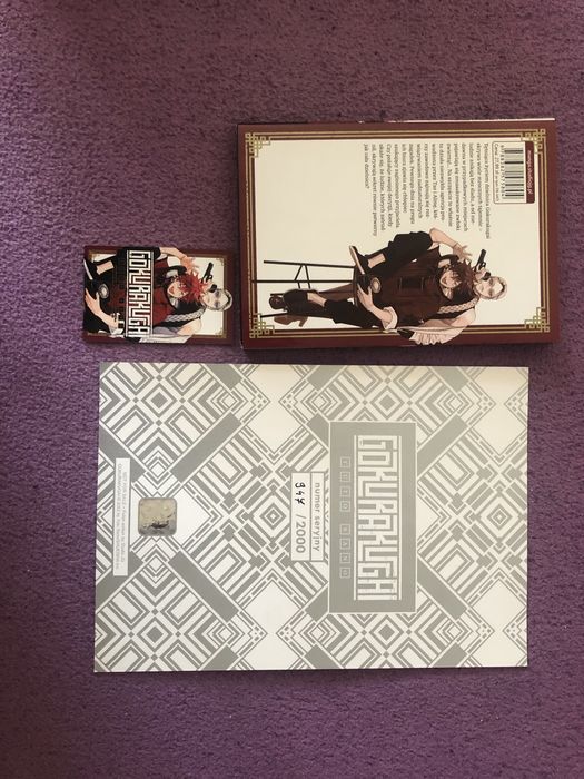 Manga Gokurakugai karta festiwalowa + magnes