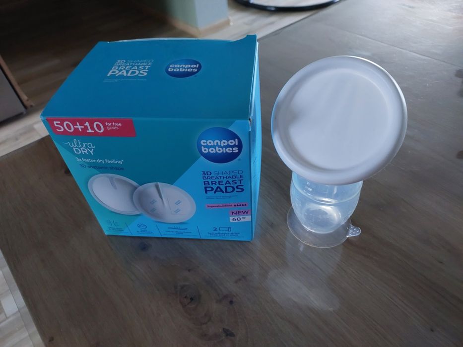 Kolektor i wkładki laktacyjne