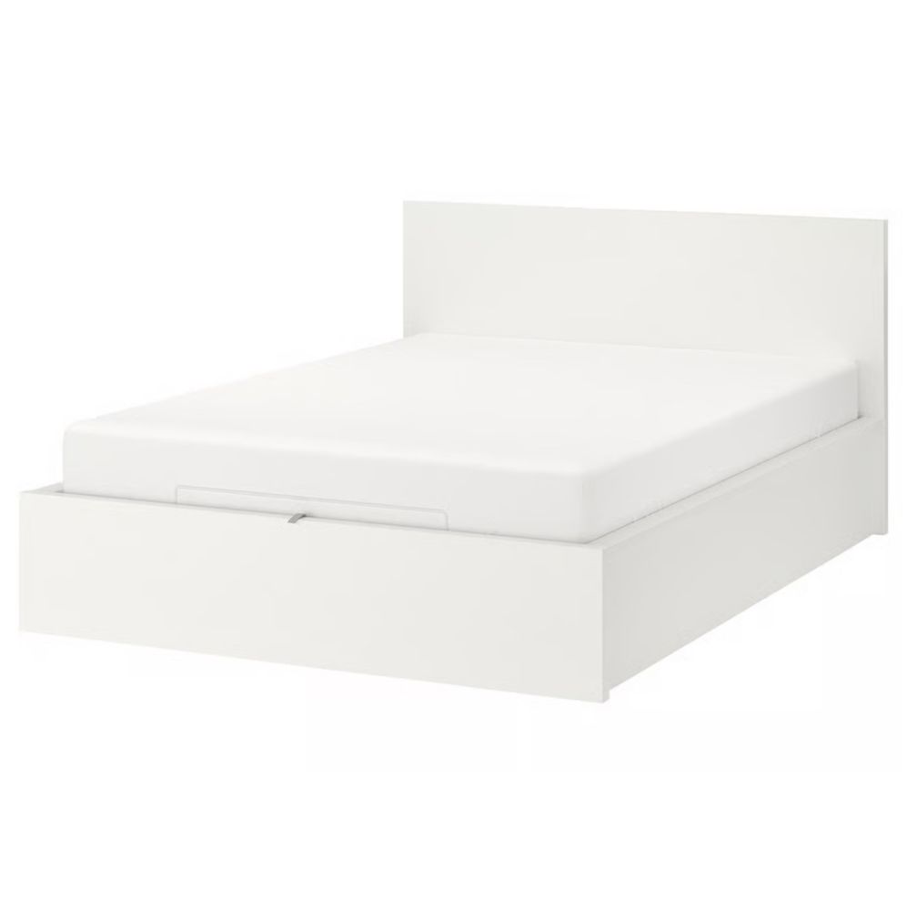 Łóżko MALM ikea z pojemnikiem 160 x 200
