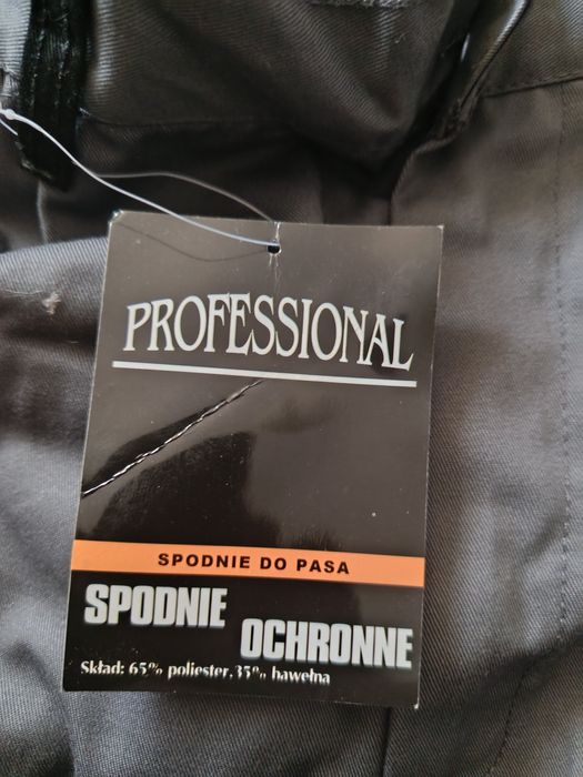 Spodnie robocze męskie rozmiar 54