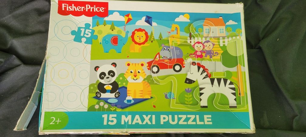 Puzzle dla dwulatka Czuczu,  Fisher Price