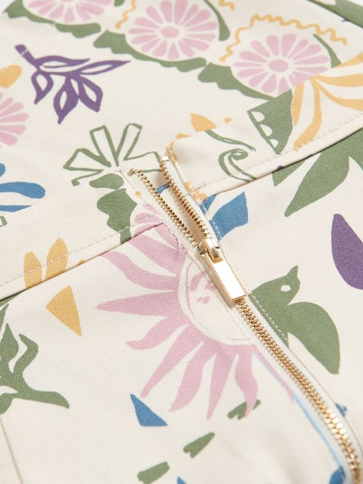 Літня коротка спідниця з принтом RESERVED нова з біркою