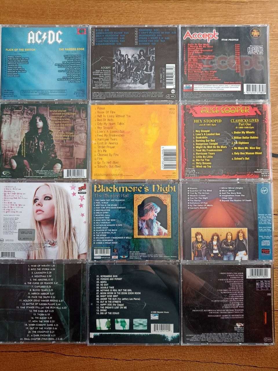 Аудіо CD, Компакт-диски (A-K)