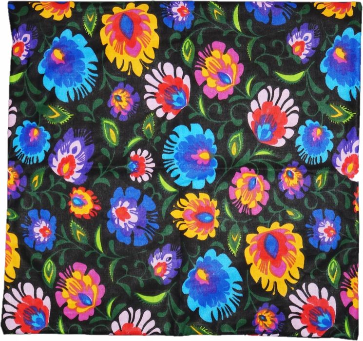 Poduszka z Poszewką 40x40 Folk Łowicz Łowicka 40