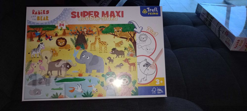 Puzzle Super Maxi 24 - Bobaski i Miś