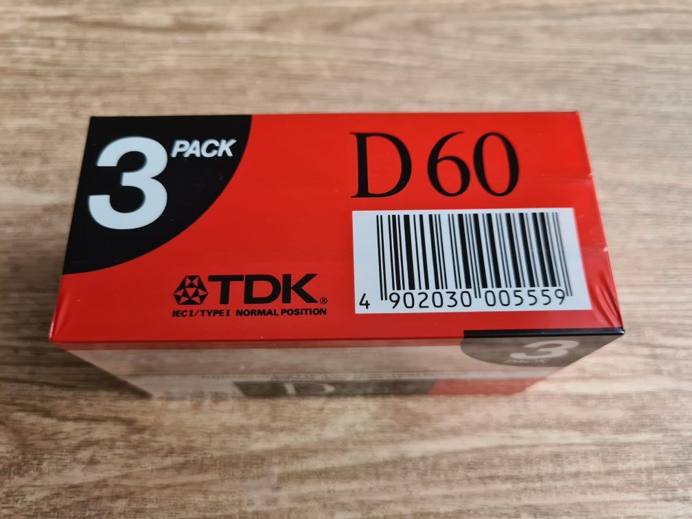 Kasety magnetofonowe TDK D60