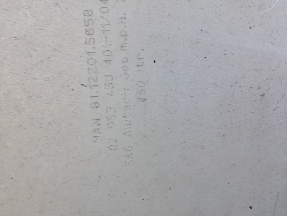 Бак паливний Ман 450л