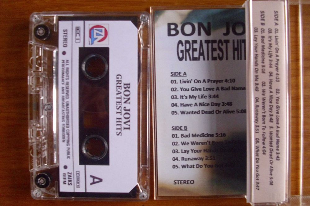 Kaseta audio Bon Jovi