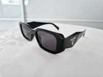 Okulary przeciwsłoneczne kwadratowe gucci ray ban czarne modne glamour