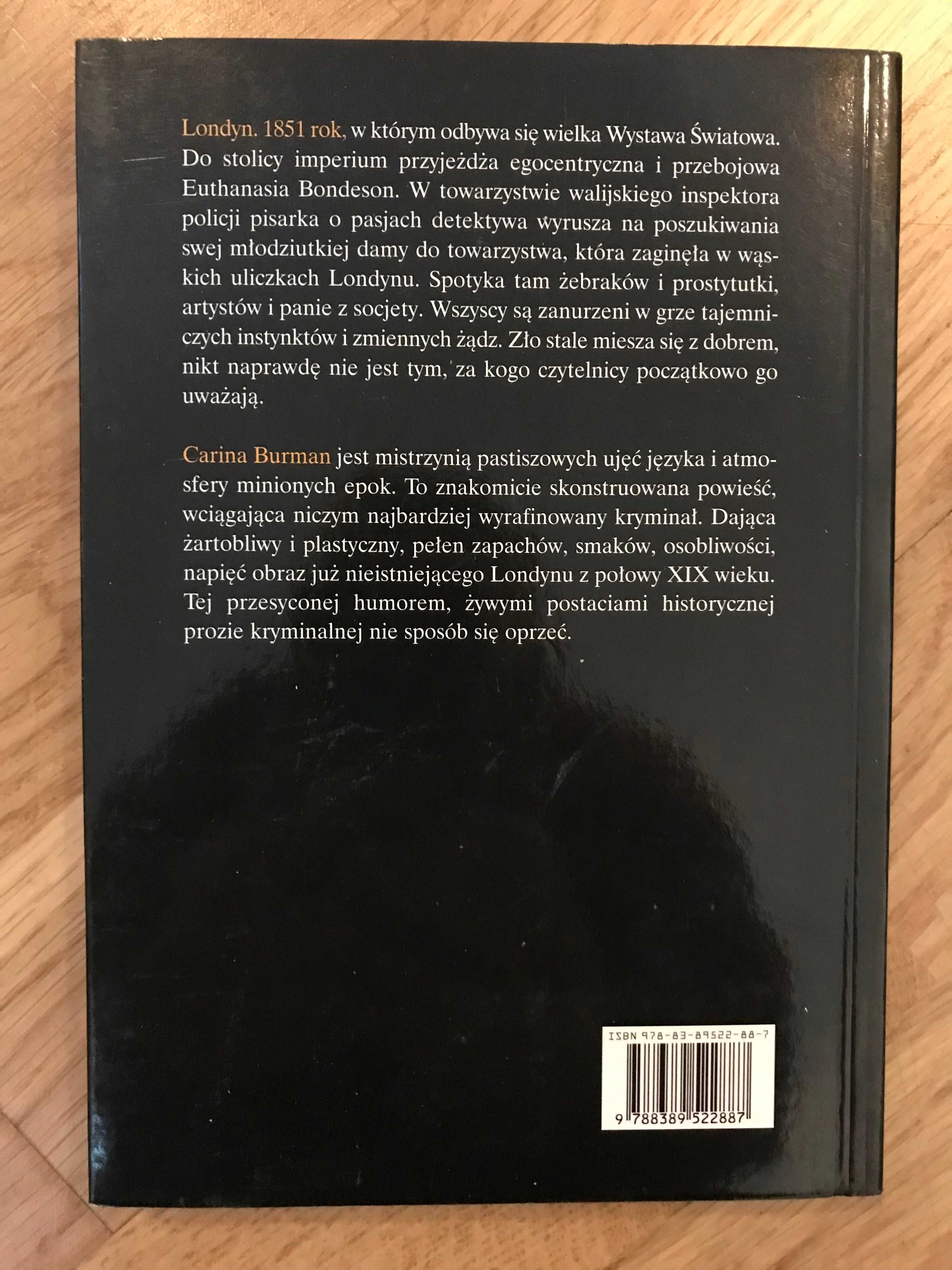 /Kolekcja Skandynawska/ Ulice Babilonu Carina Burman Londyńska zagadka