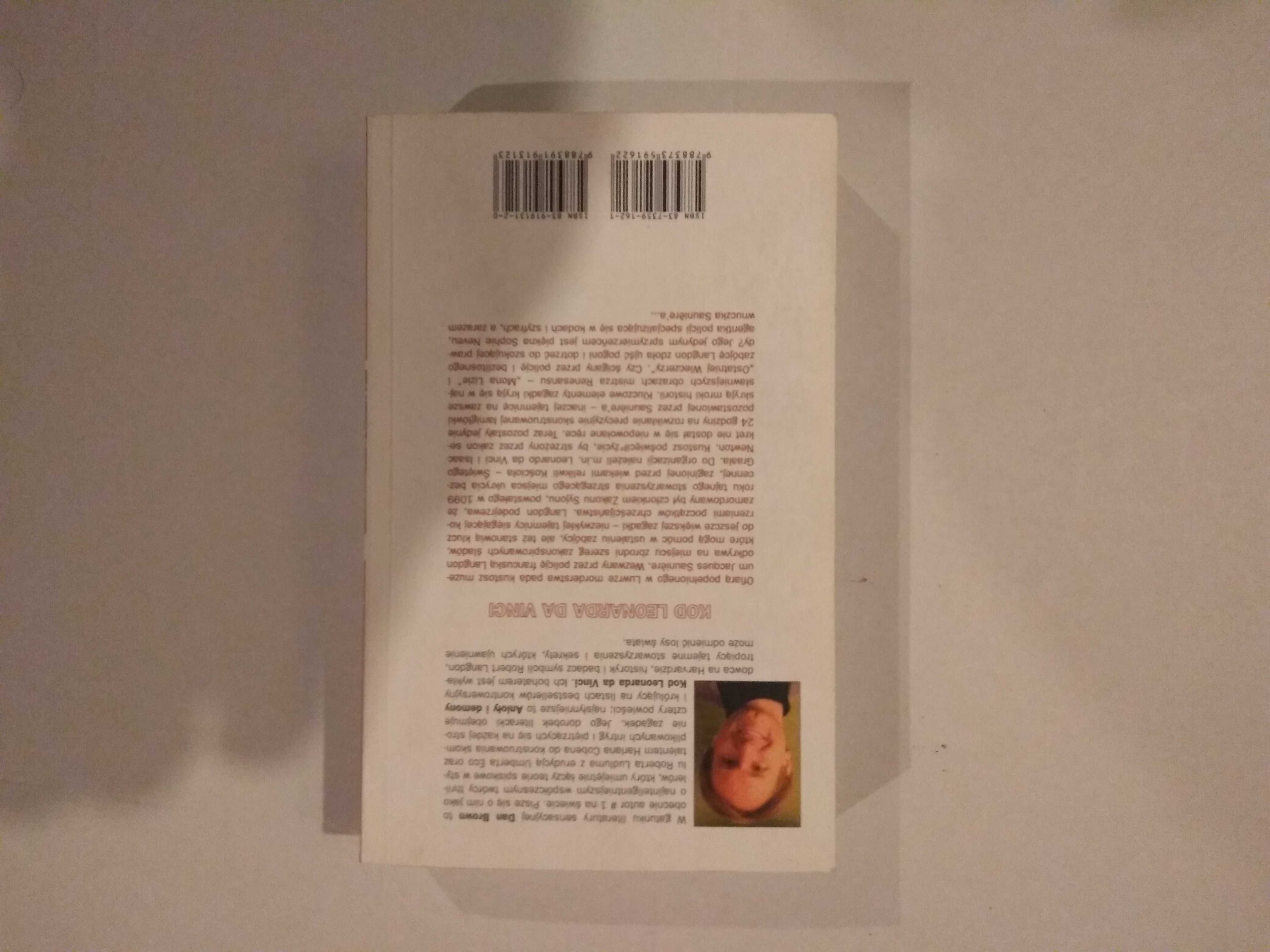 Dobra książka - Kod Leonardo da Vinci Dan Brown (C6)