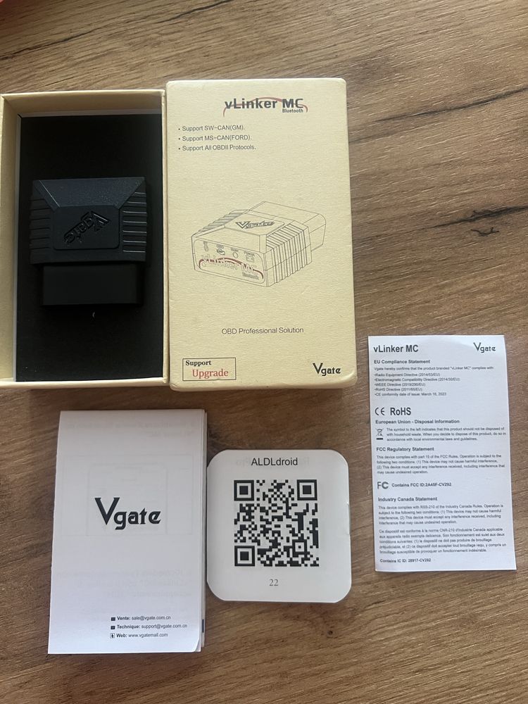 vLinker MC Bluetooth interfejs diagnostyczny ODB2 ELM327