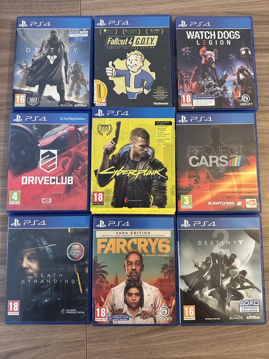 Jogos playstation ps4 unidade ou pack