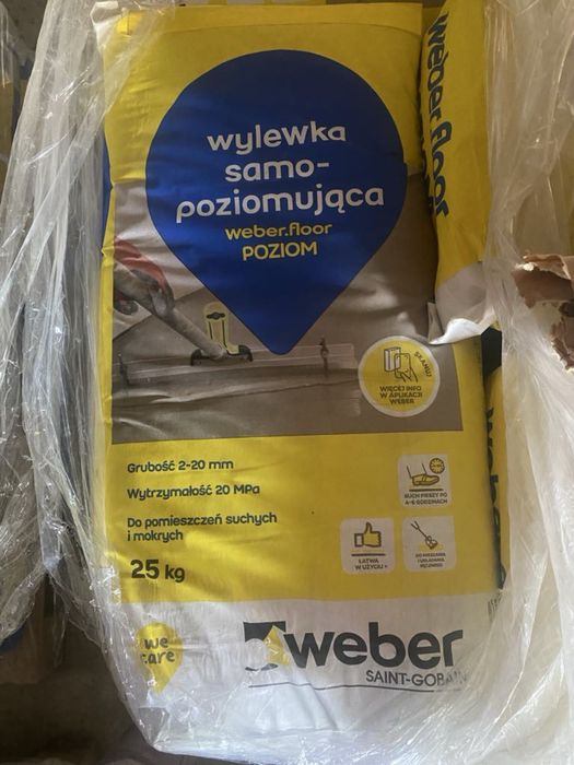 Wylewka samopoziomujaca Weber
