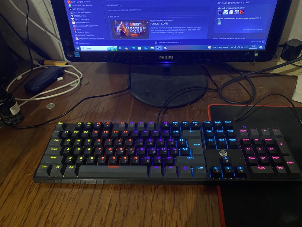 fantech atom mk886 Клавиатура