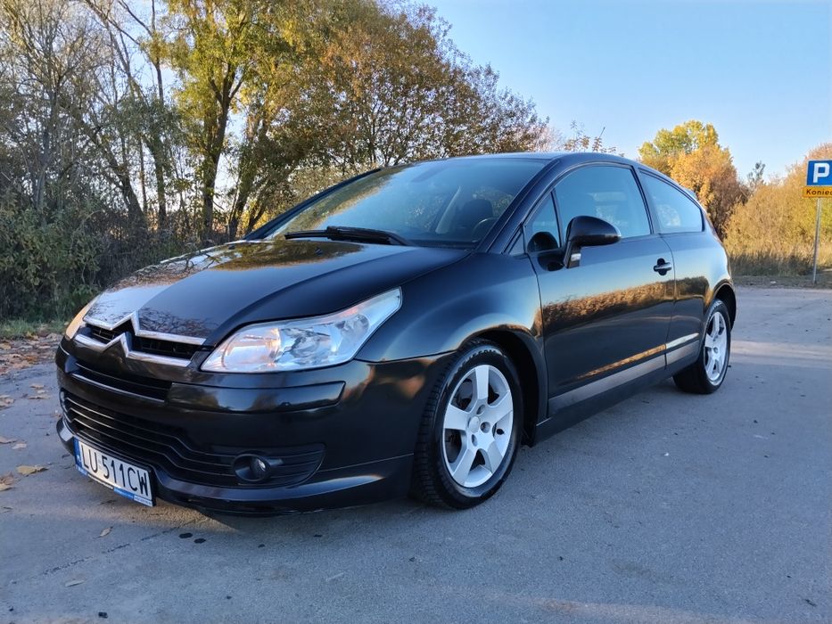 Citroen C4 Coupe 2.0 HDi 2006r. 140 km Stan dobry Brak rdzy