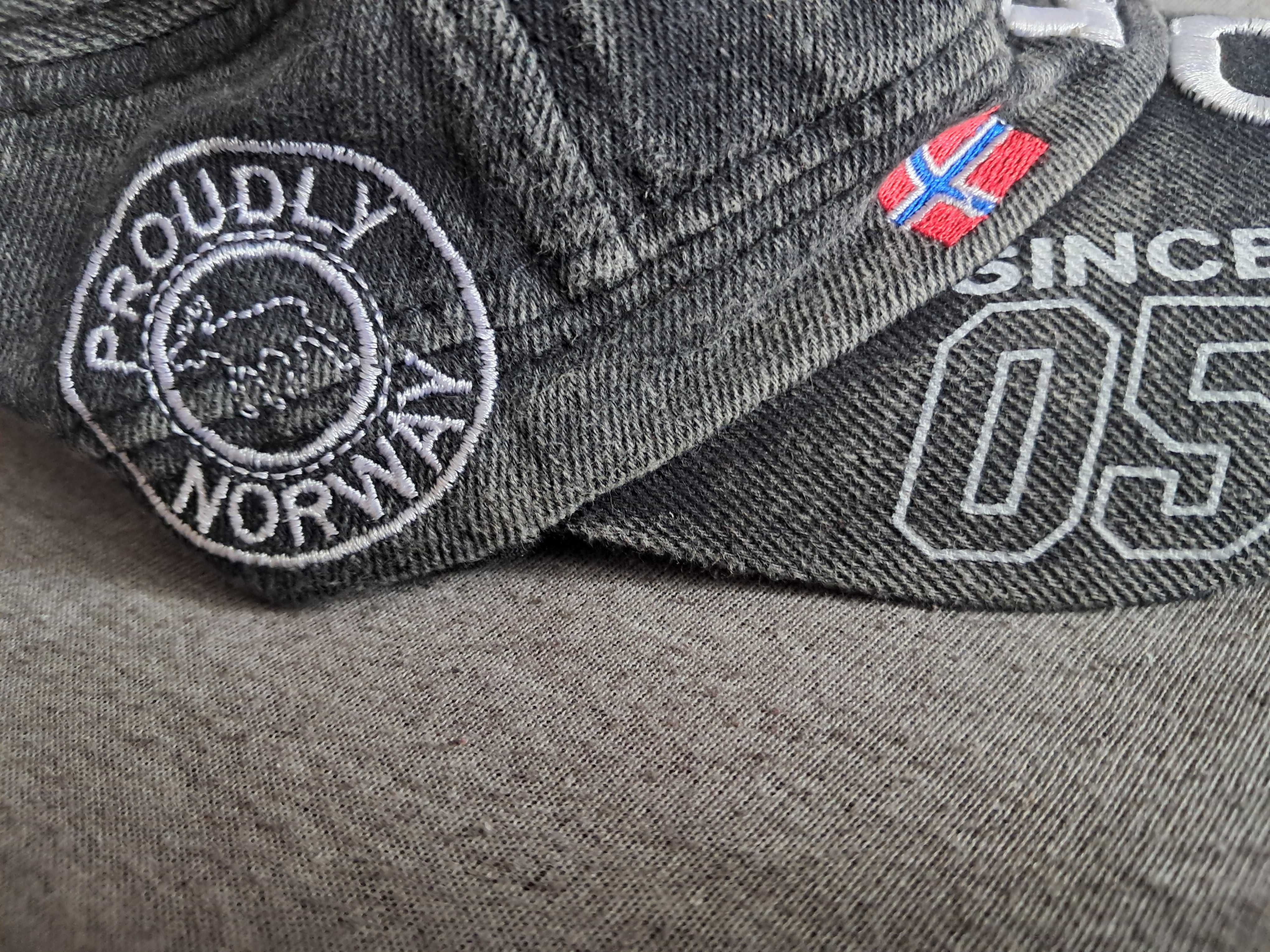 Unikatowa oryginalna czapka z daszkiem rokk Proudly Norway