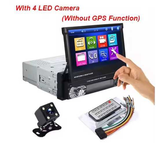 Radio samochodowe FM BT MP5 GPS + kamera cofania