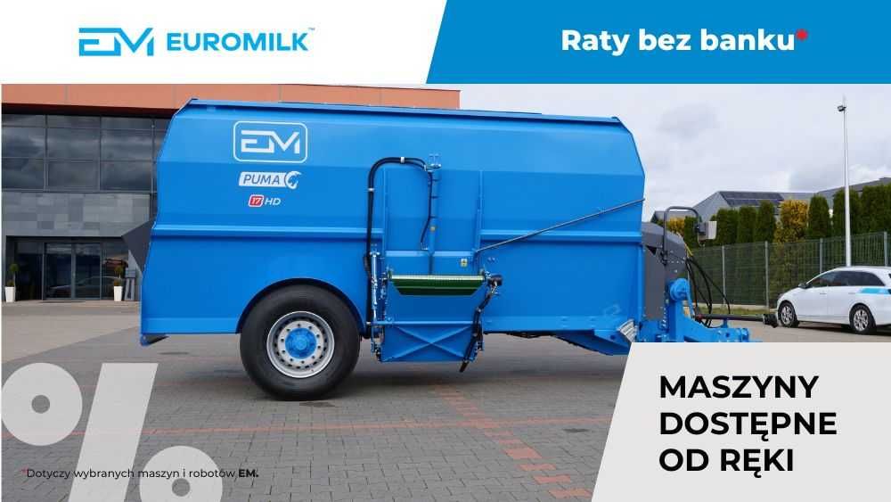 Wóz paszowy Euromilk PUMA 17HD  (17m3) OD RĘKI