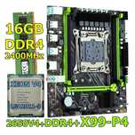 Xeon®2650V4+16Gb DDR4+X99-P4 (2695V3, 2680V4 LGA2011-3, USB 3.0, NVMe)