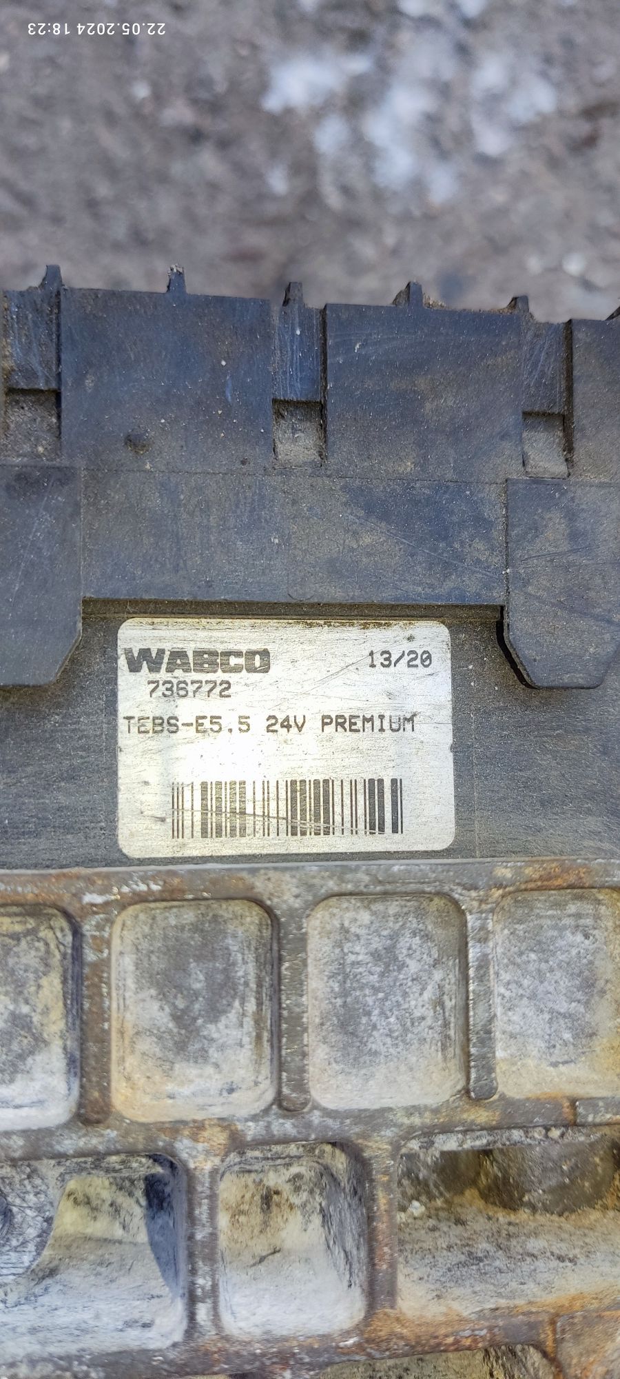 Кран модулятор Wabko полуприцеп