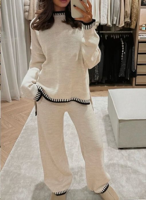 Жіночий вʼязаний костюм