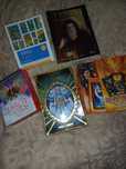 Cartas de tarot e livros