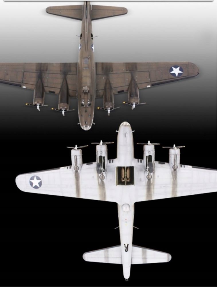 Academy 12533 samolot Boeing B-17E USAAF Pacific Theater
