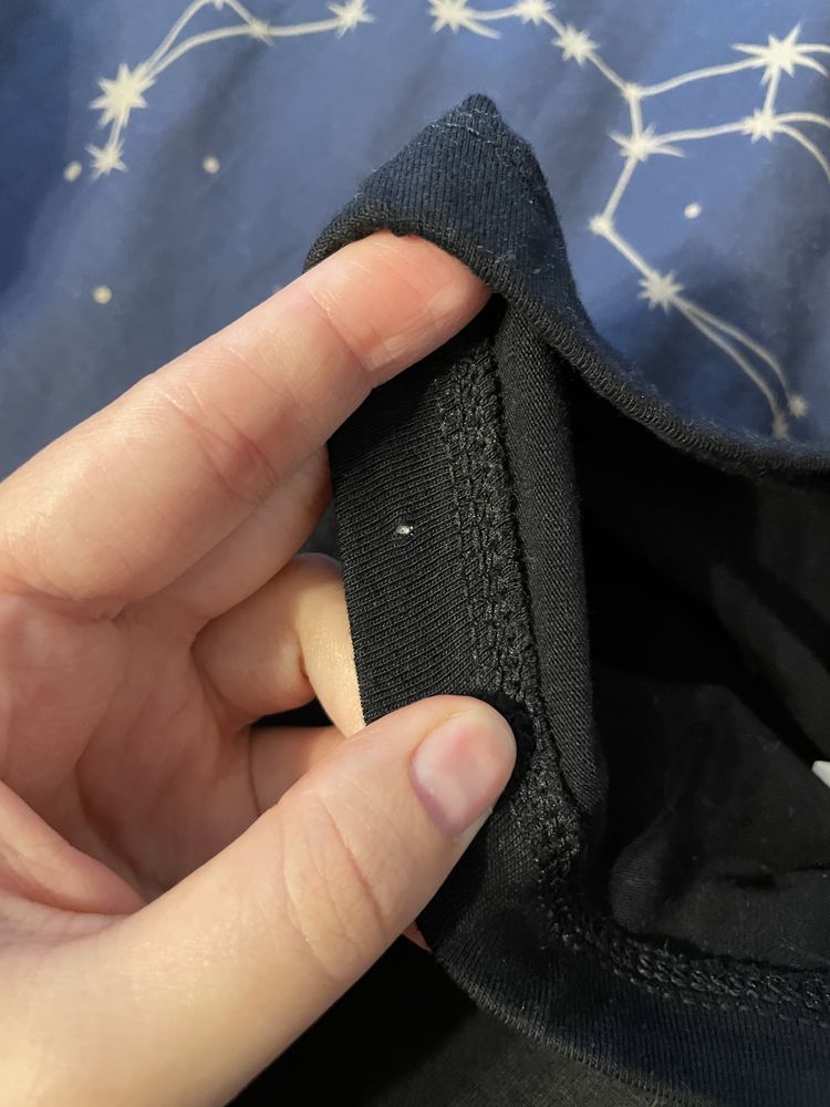 Czarne legginsy soft