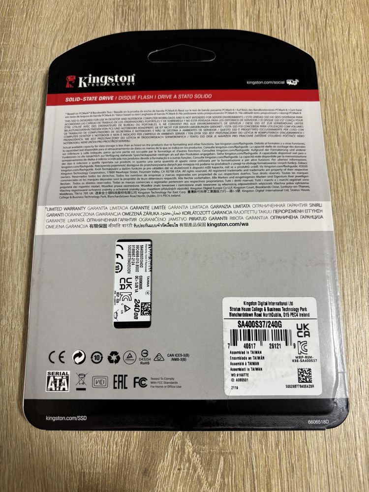 SSD Kingston 240Gb