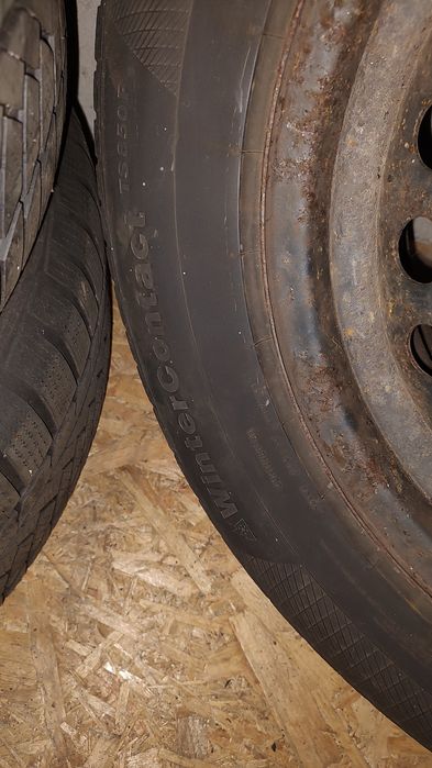 Felgi stalowe z czujnikami 16" 5x114,3 opony zimowe 215/65 SUV