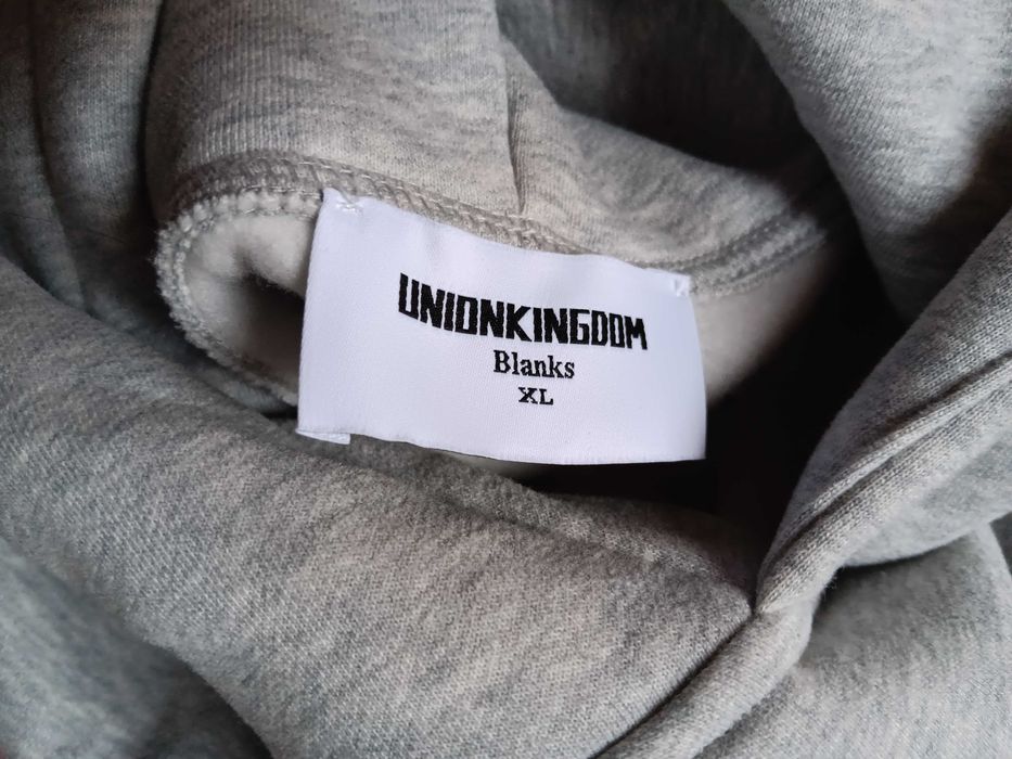 Bluza Unionkingdom  boxy oversize szara