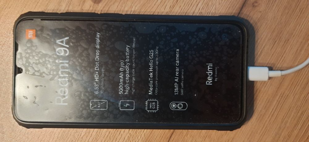 Telefon Redmi 9A używany przez miesiąc