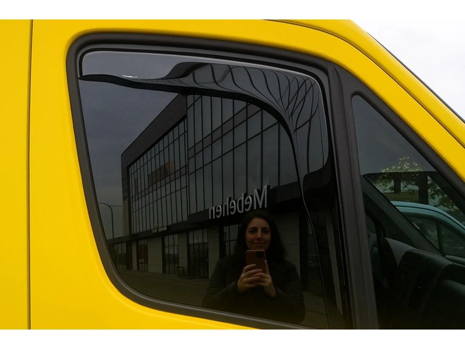 Mercedes Sprinter/VW Crafter 2006-2018 рр. Вітровики вставні (Esa)