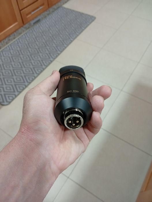 Microfone condensador T.bone SC 400 Novo