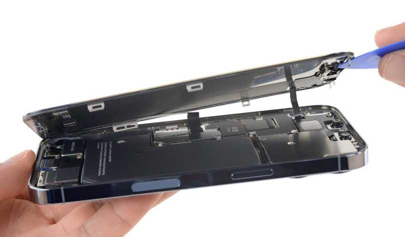 Wyświetlacz szybka LCD iPhone 12 Mini z wymianą Żelazna 89