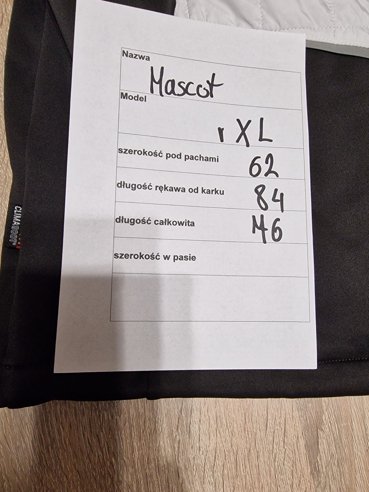 Mascota kurtka termiczna rozm. XL