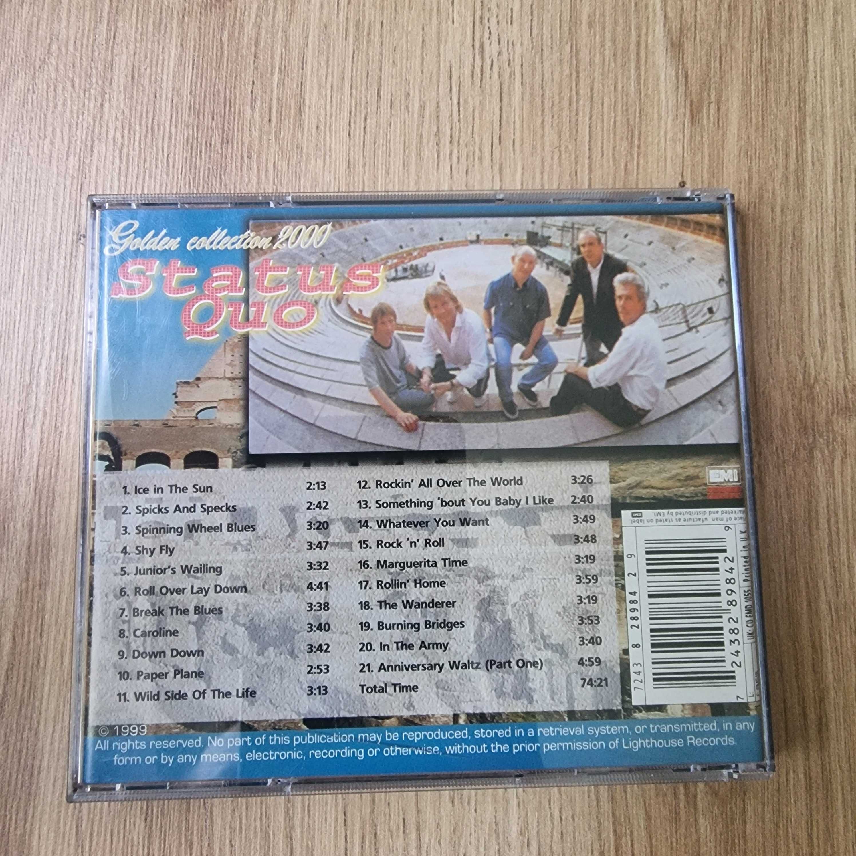 Płyta CD Status Quo Golden collection 2000
