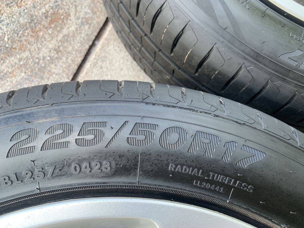 Комплект Диски з шинами Peugeot 3008 5008 225/50 R17 4*108 7j ET-29