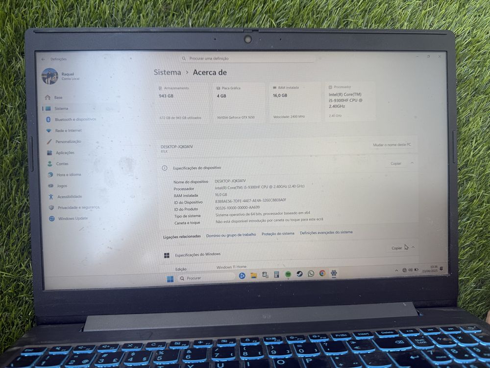 Computador Lenovo