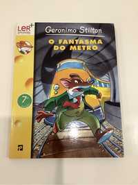 Livro O fantasma do metro de Jeronimo Stilton