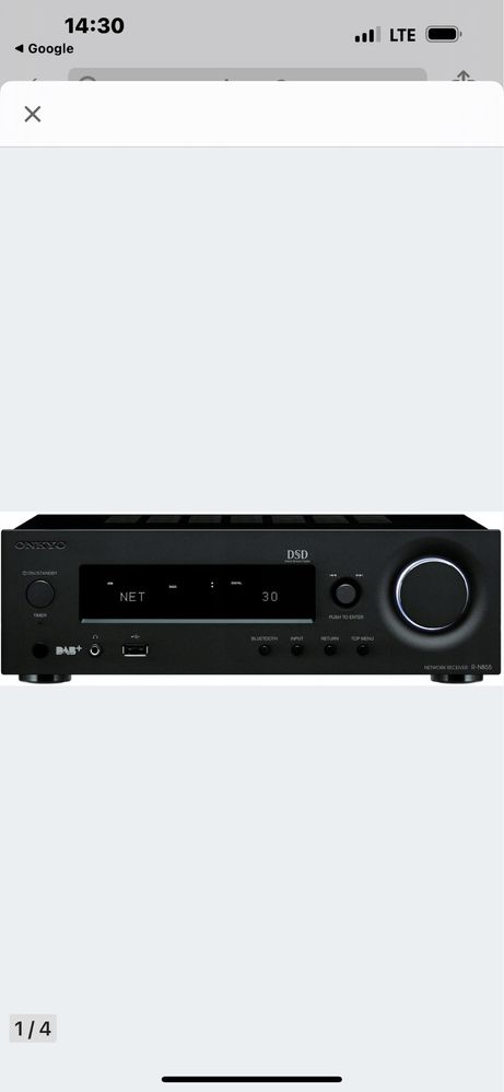 Amplituner Onkyo R-N855 czarny