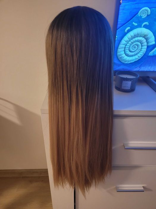 Peruka ombre dluga prosta nowa