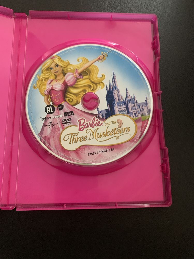 DVD Barbie e as Três Mosqueteiras