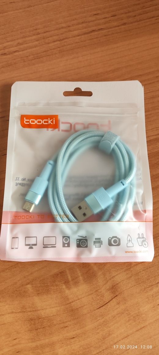 Micro-USB кабель 2.4A Fast Charging Toocki