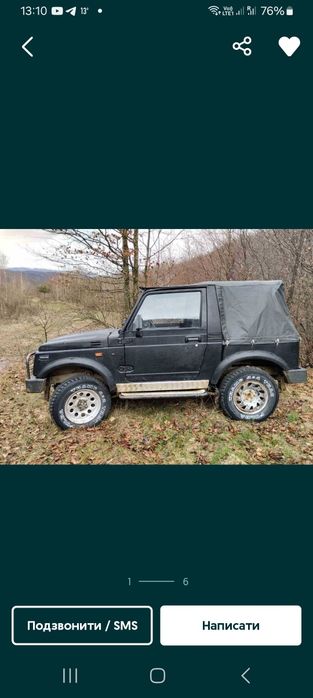 Suzuki samurai сузукі самурай